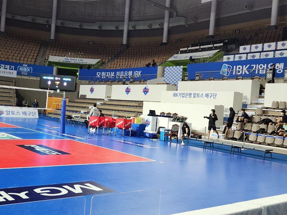 화성 IBK 여자배구단 제작 및 시공