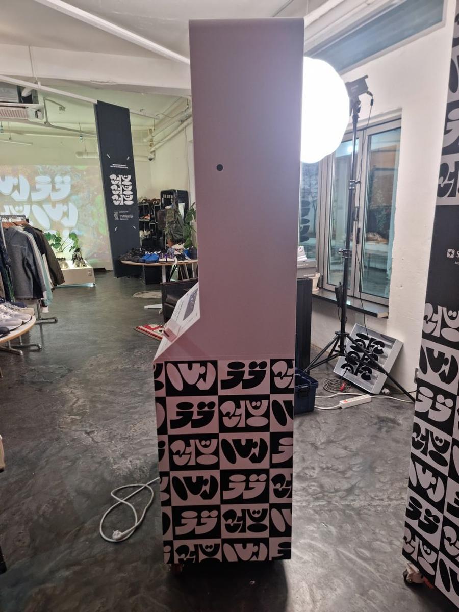 2/20 성수동 러브러브러브 매장 포토부스, 포토키오스크 시공