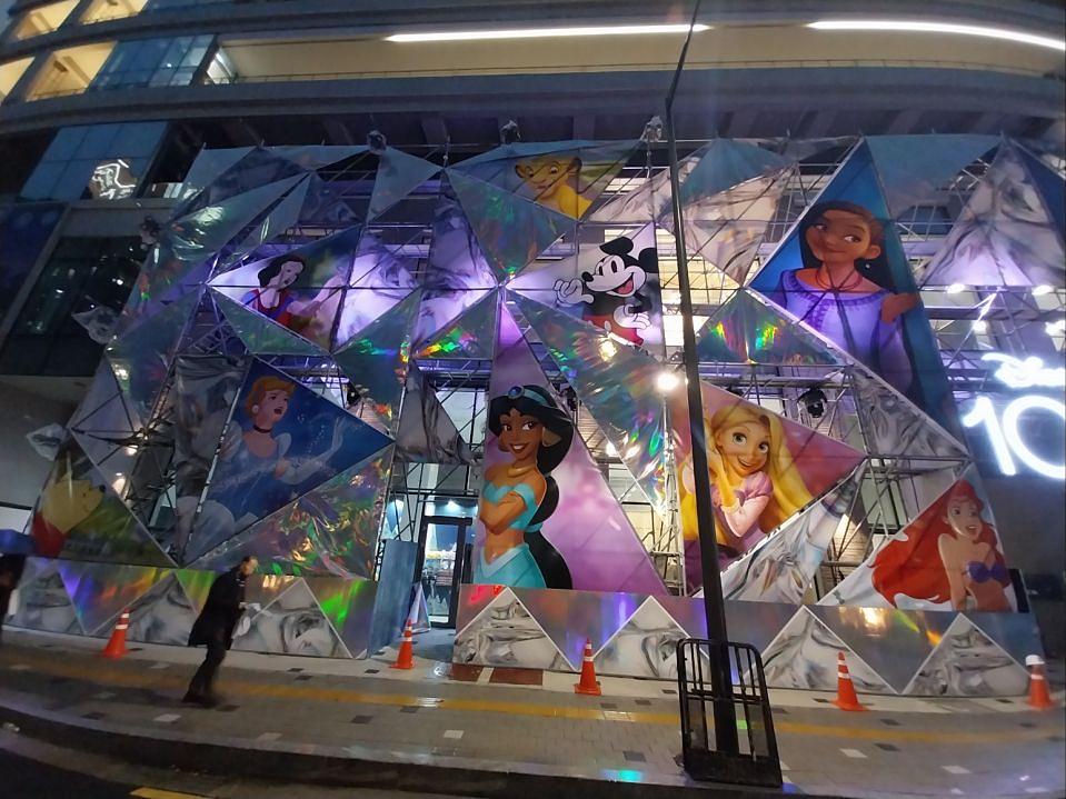 12/14 디즈니 100주년 팝업하우스 제작 및 시공