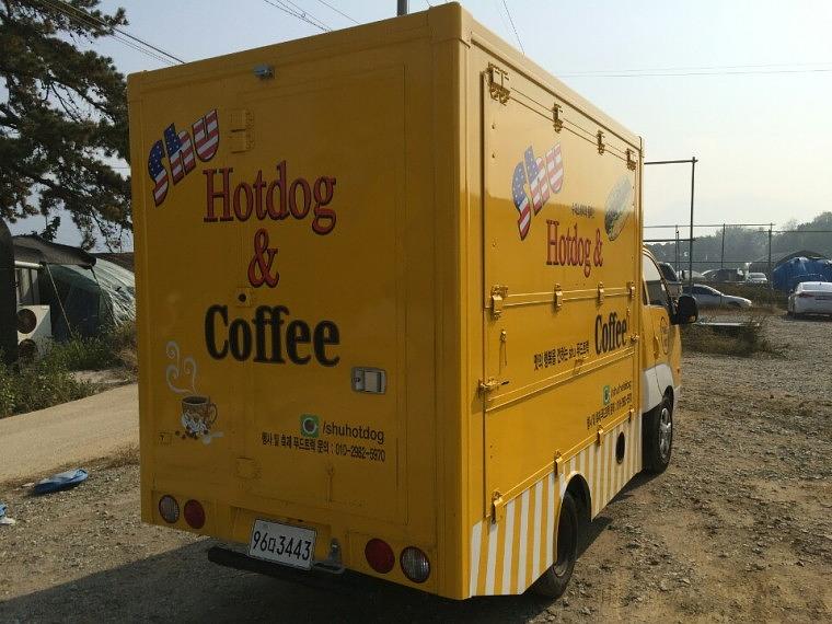 푸드트럭 탑차 풀랩핑