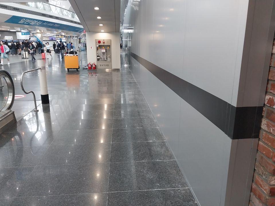 6/15 인천공항 가설벽체 제작 및 시공