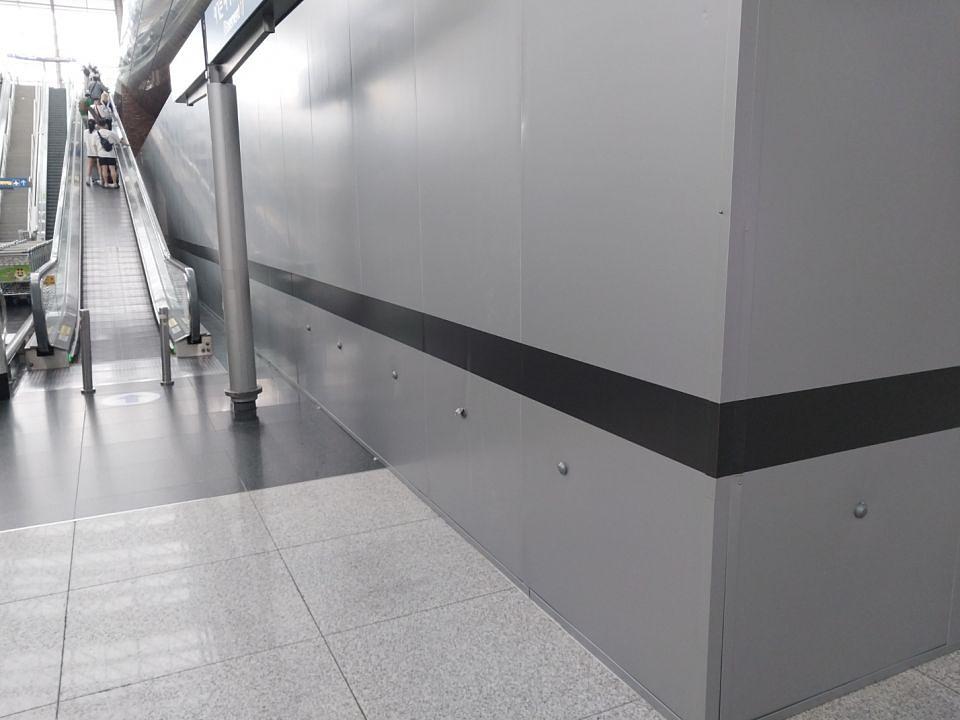 6/15 인천공항 가설벽체 제작 및 시공