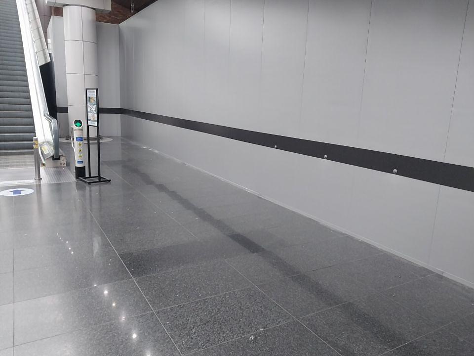 6/15 인천공항 가설벽체 제작 및 시공