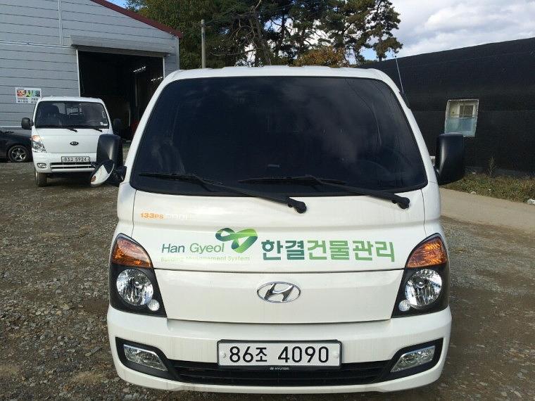 한결건물관리 포터, 더블캡 랩핑