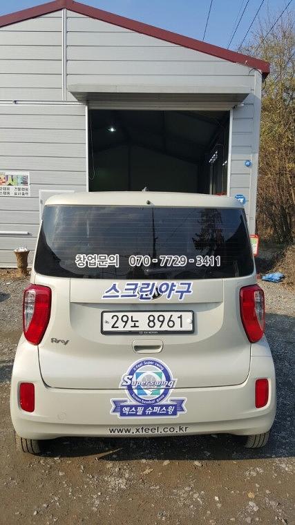 스크린야구 레이 부분랩핑 1 대