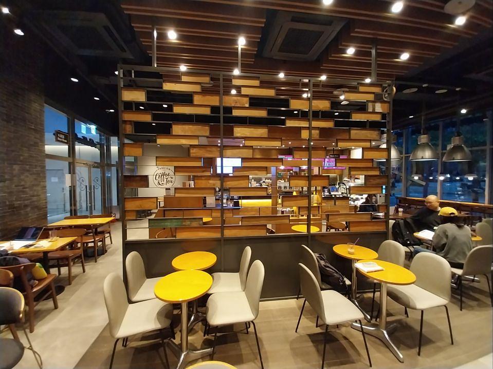 11/1 커피빈 상암한국지역정보개발원점 제작 및 시공