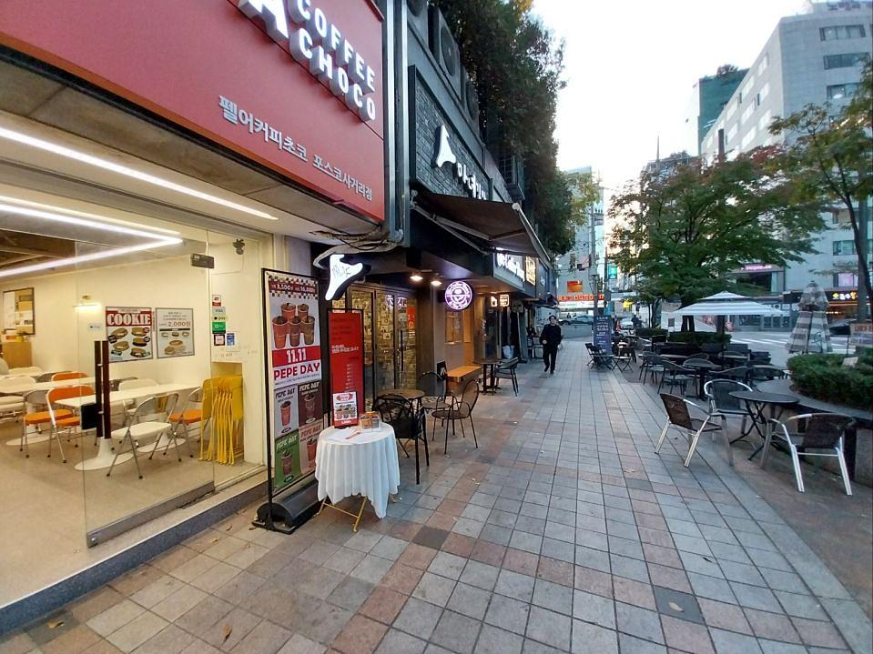 11/11 커피빈 포스코센터점 리뉴얼 제작 및 시공