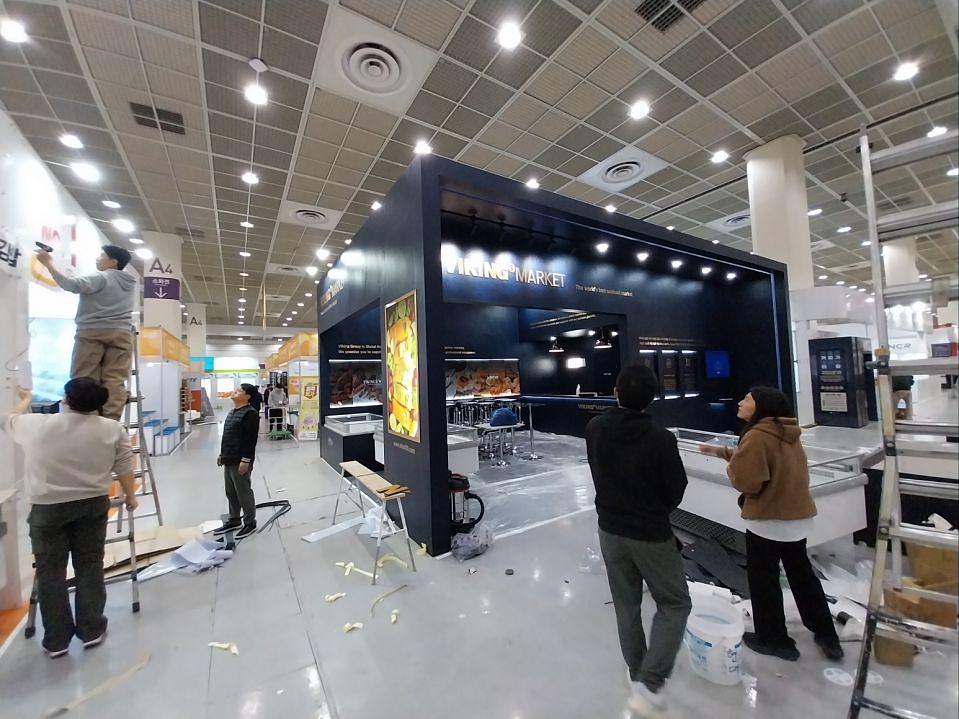 11/19 코엑스 바이킹 마켓 부스 제작 및 시공