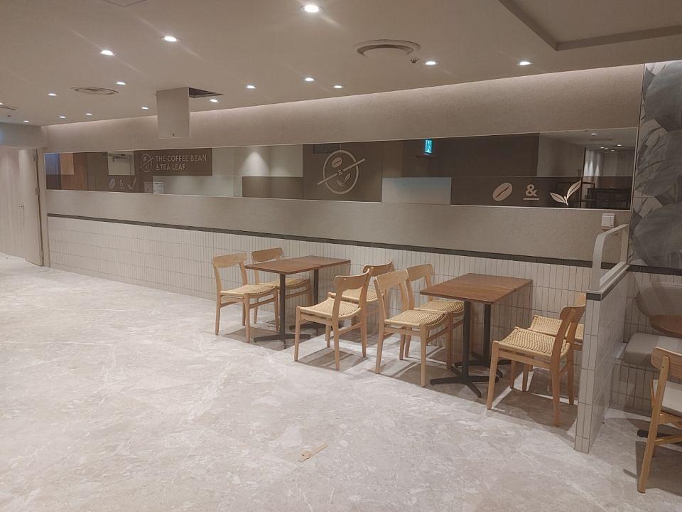 12/17 커피빈 캐리비안베이점 제작 및 시공