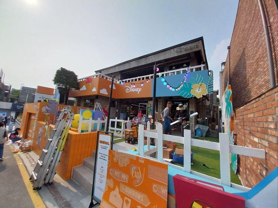 5/28 삼청동 디즈니 팝업스토어 제작 및 시공