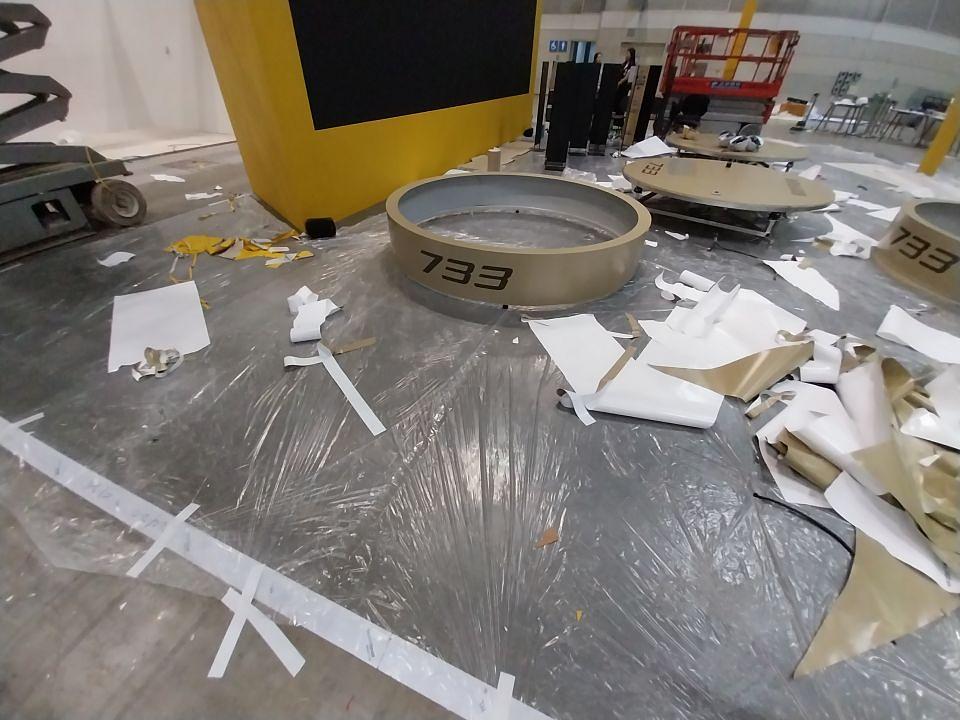 2025/10/16 킨텍스3층 제작 및 시공