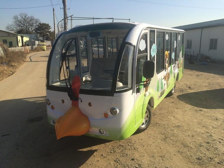 서산 버드랜드 전기차버스 풀랩핑 2대