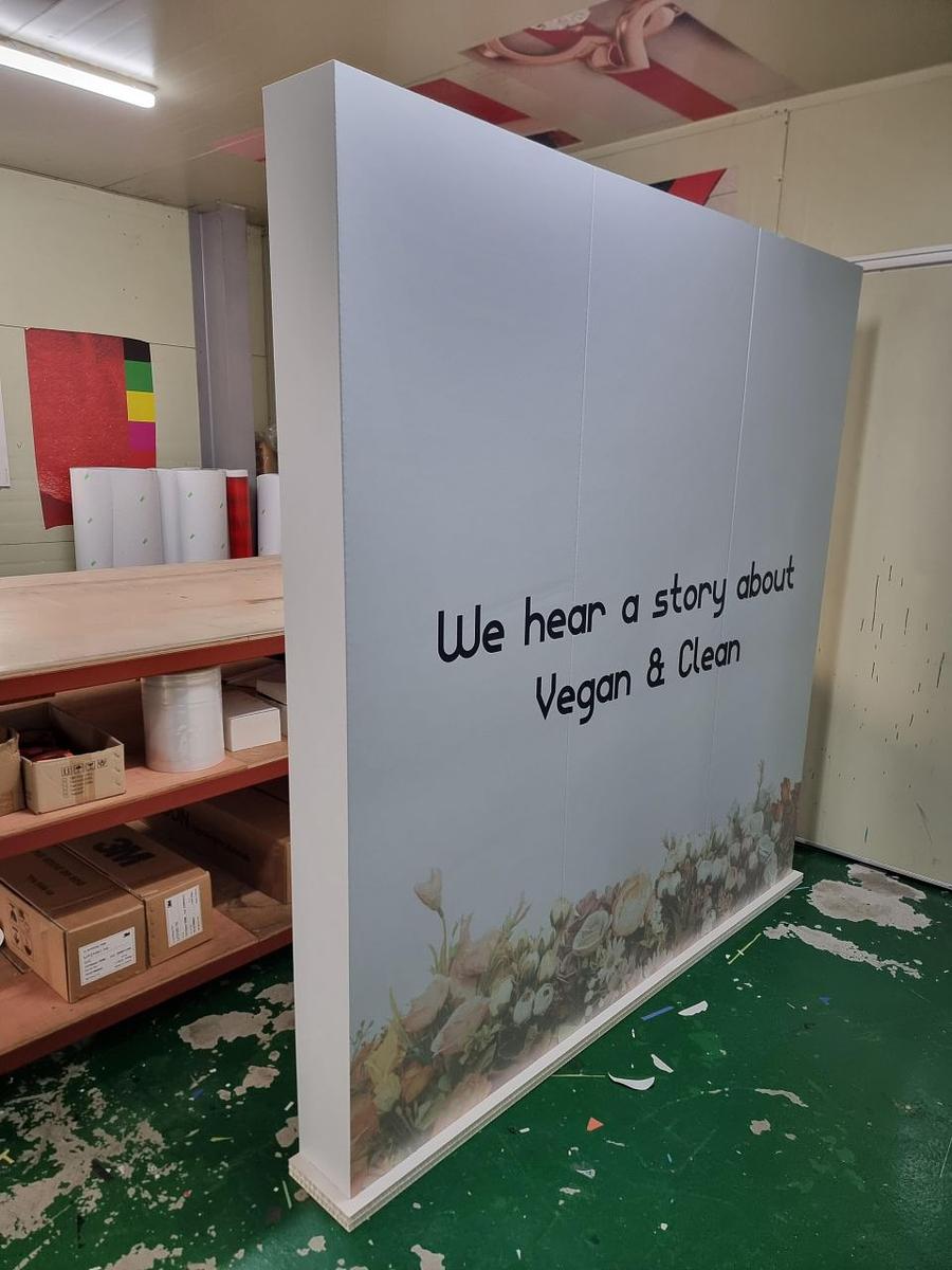 1/7 허니컴보드 백월 제작