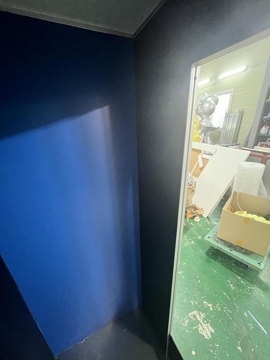 2/2 미러로이드 애견부스 내부 외부 풀랩핑