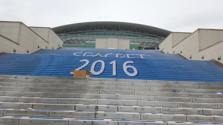 2016 시크릿 코리아 컨벤션 계단랩핑 시공사진