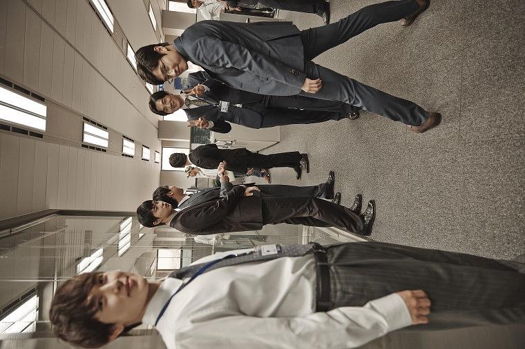 미생 사진전 텐트천 출력
